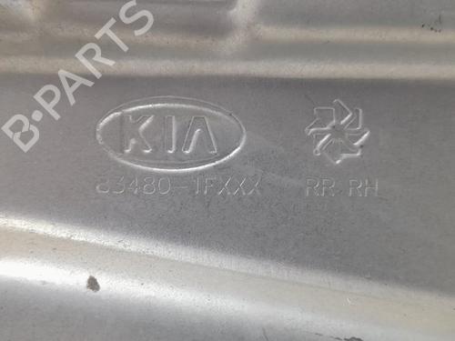 Rear right window mechanism KIA SPORTAGE II (JE_, KM_) 2.0 CRDi 4WD | BP19107186C25 