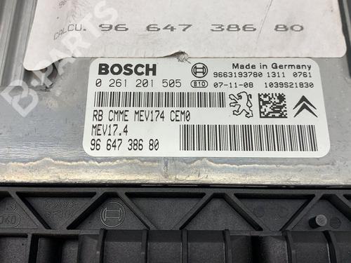Engine control unit (ECU) PEUGEOT 308 I (4A_, 4C_)  | BP11007160M57 
