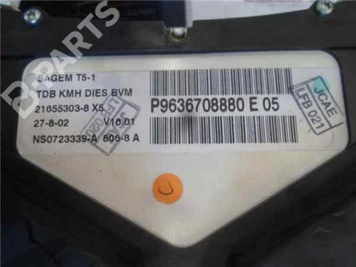 Instrument cluster PEUGEOT 307 (3A/C) 2.0 HDi 110 | BP10996305C47 