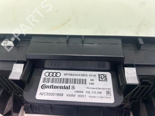 Climate control AUDI A3 (8P1) 1.9 TDI | BP21046276I5 