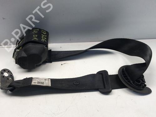Used Rear right seatbelt VW POLO V (6R1, 6C1) 1.6 TDI (75 hp) 12471030