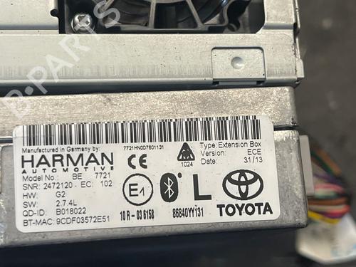 Radio TOYOTA AURIS (_E18_)  | BP20134025E6
