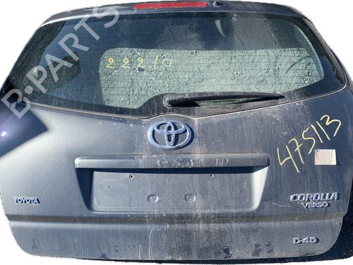 Used Tailgate TOYOTA COROLLA Verso (ZER_, ZZE12_, R1_) 2.2 D-4D (AUR10_, AUR10R) (136 hp) 16698535