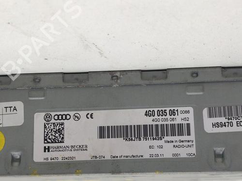 Radio AUDI A4 B8 Avant (8K5)  | BP13523399E6 