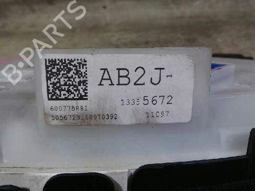 Instrument cluster OPEL ASTRA J (P10) 1.7 CDTI (68) | BP12610296C47 