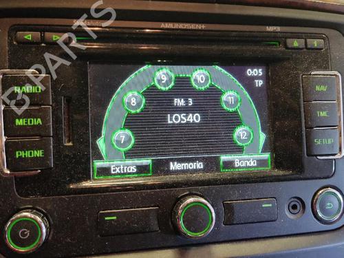 Radio SKODA SUPERB II (3T4) 2.0 TDI 16V | BP13653998E6 