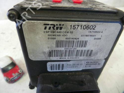 ABS pump PEUGEOT 407 (6D_) 2.0 (6DRFNB, 6DRFNE) | BP12622522M43 