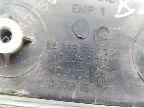 Front left exterior door handle PEUGEOT EXPERT (224_) 2.0 HDi | BP12628214C128 