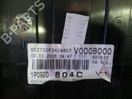 Instrument cluster SEAT LEON (1P1) 1.9 TDI | BP12622794C47 