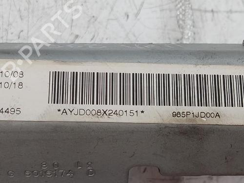 Left curtain airbag NISSAN QASHQAI / QASHQAI +2 I VAN (J10, JJ10E) 2.0 dCi All-wheel Drive | BP14990803C11 