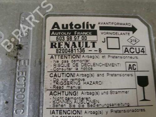 Kollisjonspute styreenhet RENAULT SCÉNIC II (JM0/1_)  | BP12617912M53 