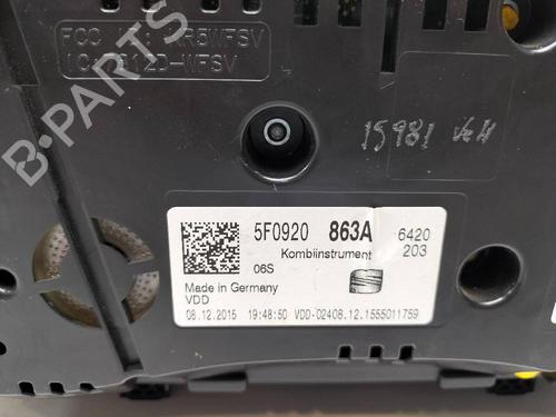 Instrument cluster SEAT LEON ST (5F8)  | BP12628434C47 