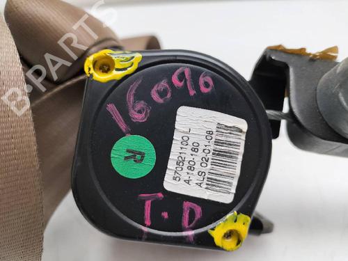 Rear right seatbelt VOLVO S80 I (184) 2.4 D | BP12629348I28 