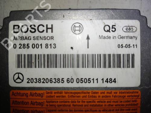 ECU airbags MERCEDES-BENZ C-CLASS Coupe (CL203) C 220 CDI (203.708) | BP12624429M53 