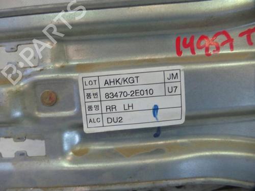 Rear left window mechanism HYUNDAI TUCSON (JM) 2.0 CRDi | BP12622285C24 