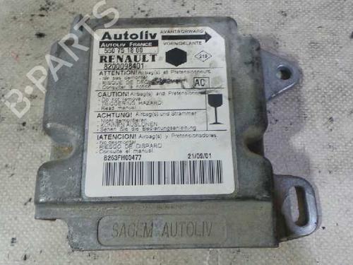 Kollisjonspute styreenhet RENAULT KANGOO (KC0/1_) D 55 1.9 (KC0D) (54 hp) 12614286