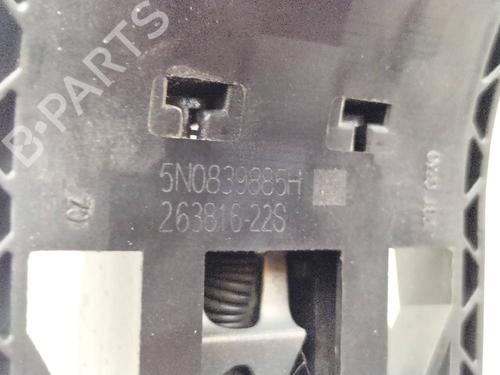 Front right exterior door handle SEAT LEON (5F1)  | BP13583000C129 