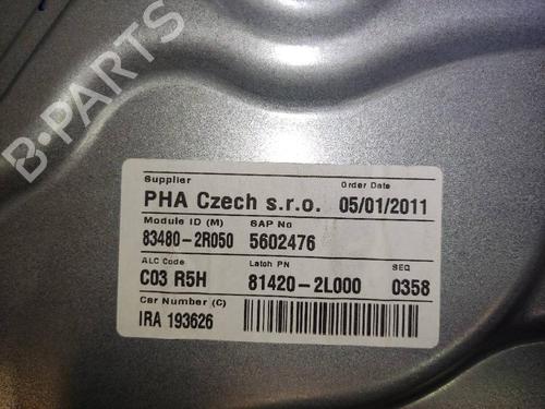 Rear right window mechanism HYUNDAI i30 (FD)  | BP12624906C25 