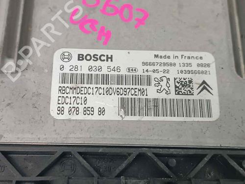 Engine control unit (ECU) CITROËN BERLINGO MULTISPACE (B9) 1.6 HDi 75 / BlueHDi 75 | BP16532615M57 