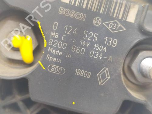 Alternator RENAULT KANGOO (KC0/1_) 1.5 dCi | BP15128743M7