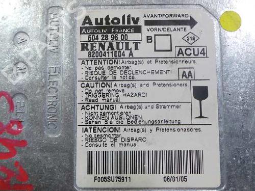 ECU airbags RENAULT MEGANE II Estate (KM0/1_) 1.5 dCi (KM16) | BP12610674M53 