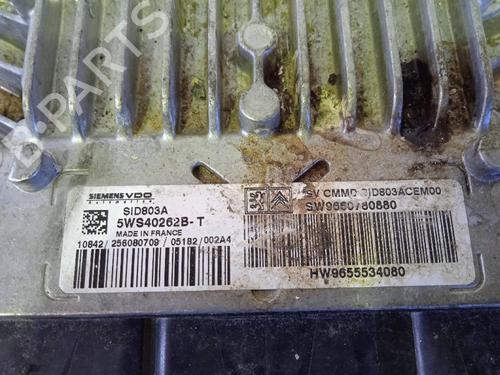Engine control unit (ECU) PEUGEOT 407 (6D_) 2.0 (6DRFNB, 6DRFNE) | BP12622525M57 