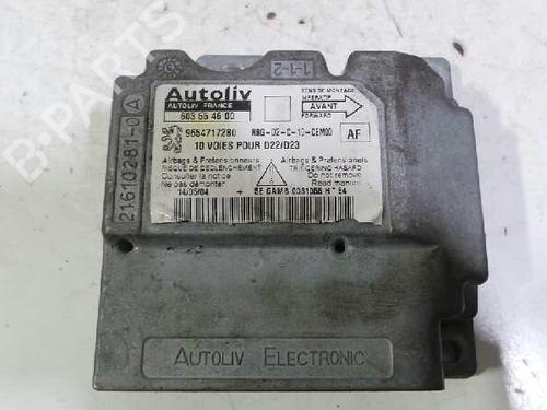 Used ECU airbags PEUGEOT 407 (6D_) 1.6 HDi 110 (6D9HZC, 6D9HYC) (109 hp) 12615956
