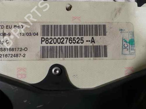 Instrument cluster RENAULT CLIO II (BB_, CB_) 1.5 dCi (B/CB08) | BP12607895C47 