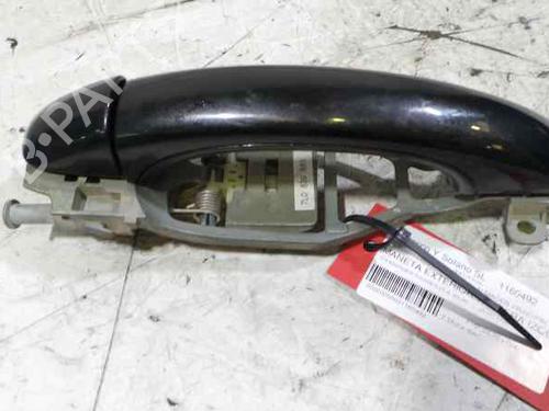 Used Rear left exterior door handle VW TOUAREG (7LA, 7L6, 7L7) 2.5 R5 TDI (174 hp) 12608185