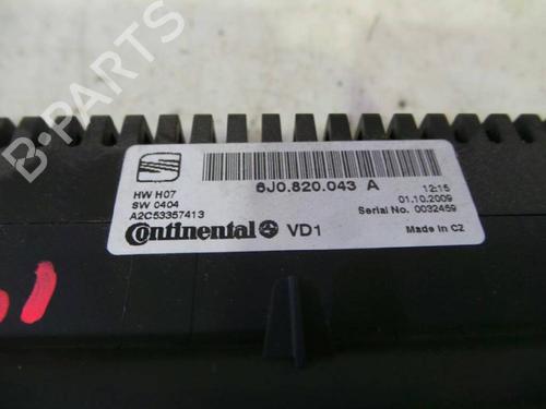 Climate control SEAT IBIZA IV (6J5, 6P1)  | BP12620790I5 