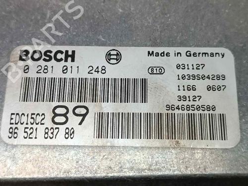 Engine control unit (ECU) PEUGEOT 307 SW (3H) 2.0 HDI 110 | BP18021242M57 