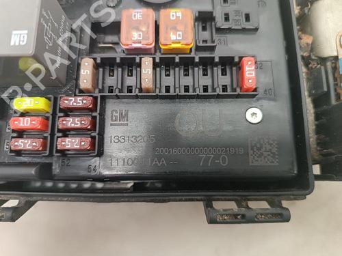 Fuse box OPEL ASTRA J (P10) 1.4 (68) | BP21223295E1 