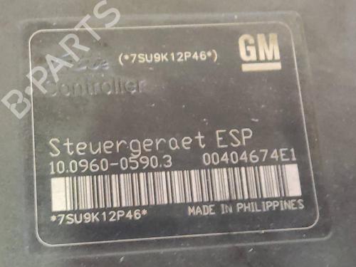 ABS pump OPEL ZAFIRA / ZAFIRA FAMILY B (A05) 1.7 CDTI (M75) | BP12625387M43 