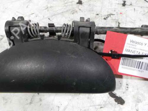 Used Front left exterior door handle PEUGEOT 206 Hatchback (2A/C) 1.9 D (69 hp) 12608401