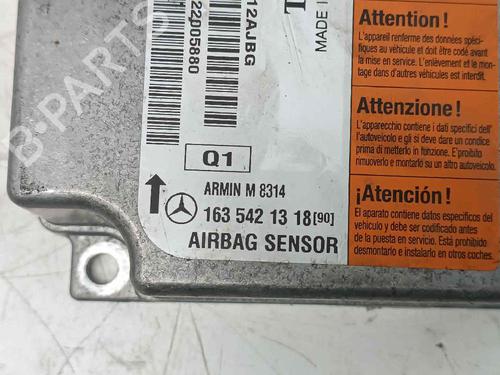 ECU airbags MERCEDES-BENZ M-CLASS (W163) ML 270 CDI (163.113) | BP16644134M53 