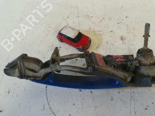Front left exterior door handle VW GOLF IV (1J1) 1.9 TDI | BP12619059C128 