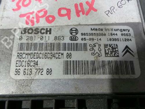 Engine control unit (ECU) PEUGEOT 307 (3A/C)  | BP21225477M57 