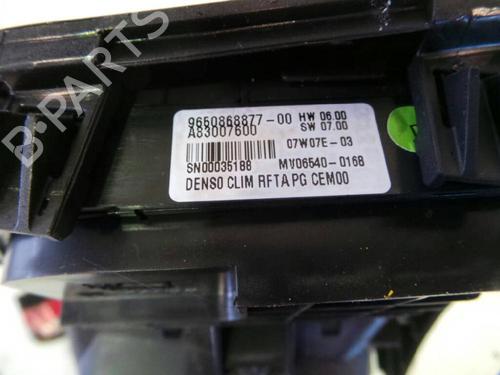 Comando chauffage CITROËN C4 Grand Picasso I (UA_) 1.6 HDi | BP12622749I5 