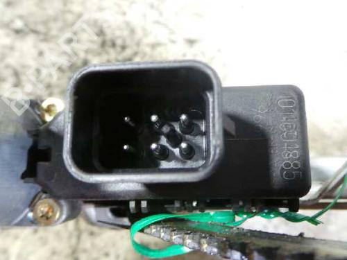 Front right window mechanism OPEL ZAFIRA A MPV (T98) 2.0 DI 16V (F75) | BP12610213C23 