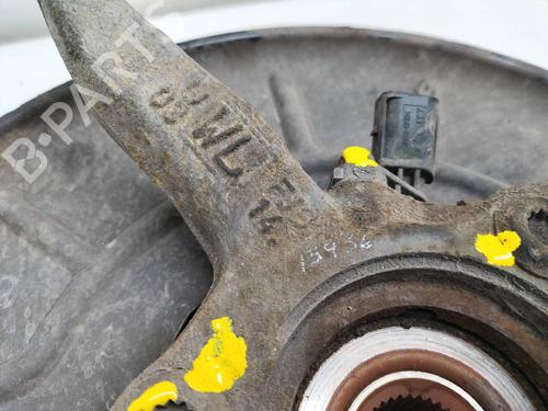 Left front steering knuckle VW TOURAN VAN (1T1, 1T2) 1.9 TDI | BP12629930M25 