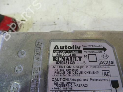 Kollisjonspute styreenhet RENAULT GRAND SCÉNIC II (JM0/1_) 1.9 dCi (JM0G, JM12, JM1G, JM2C) | BP12622067M53 