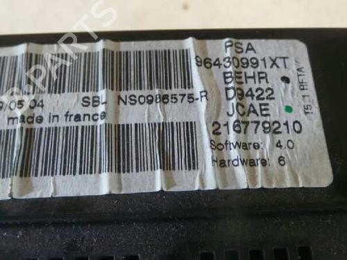 AC-Styringsenhed/Manøvreenhed PEUGEOT 307 SW (3H) 1.6 HDI 110 | BP12619591I5 
