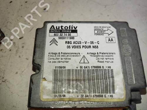 ECU airbags CITROËN XSARA PICASSO (N68) 1.6 HDi | BP12624989M53 