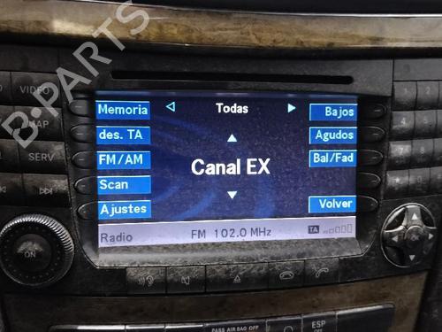 Used Radio MERCEDES-BENZ E-CLASS (W211) E 320 CDI (211.022) (224 hp) 16094927