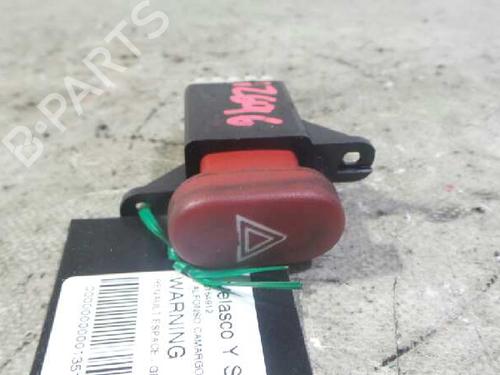 Used Warning switch RENAULT ESPACE III (JE0_) 2.2 12V TD (JE0E, JE0H, JE0P) (113 hp) 12612511