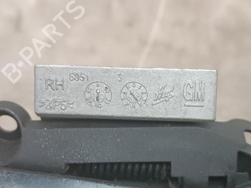Front right exterior door handle OPEL ASTRA J (P10) 1.4 (68) | BP21223153C129 