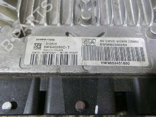 Engine control unit (ECU) CITROËN C3 Pluriel (HB_) 1.4 HDi | BP12612915M57 