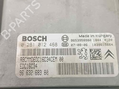 Engine control unit (ECU) CITROËN XSARA PICASSO (N68) 1.6 HDi | BP16525457M57 