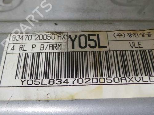Rear left window mechanism HYUNDAI ELANTRA III (XD) 2.0 | BP12616352C24 
