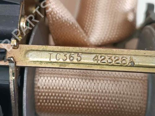 Rear left seatbelt MERCEDES-BENZ M-CLASS (W163) ML 270 CDI (163.113) | BP16578251I29 
